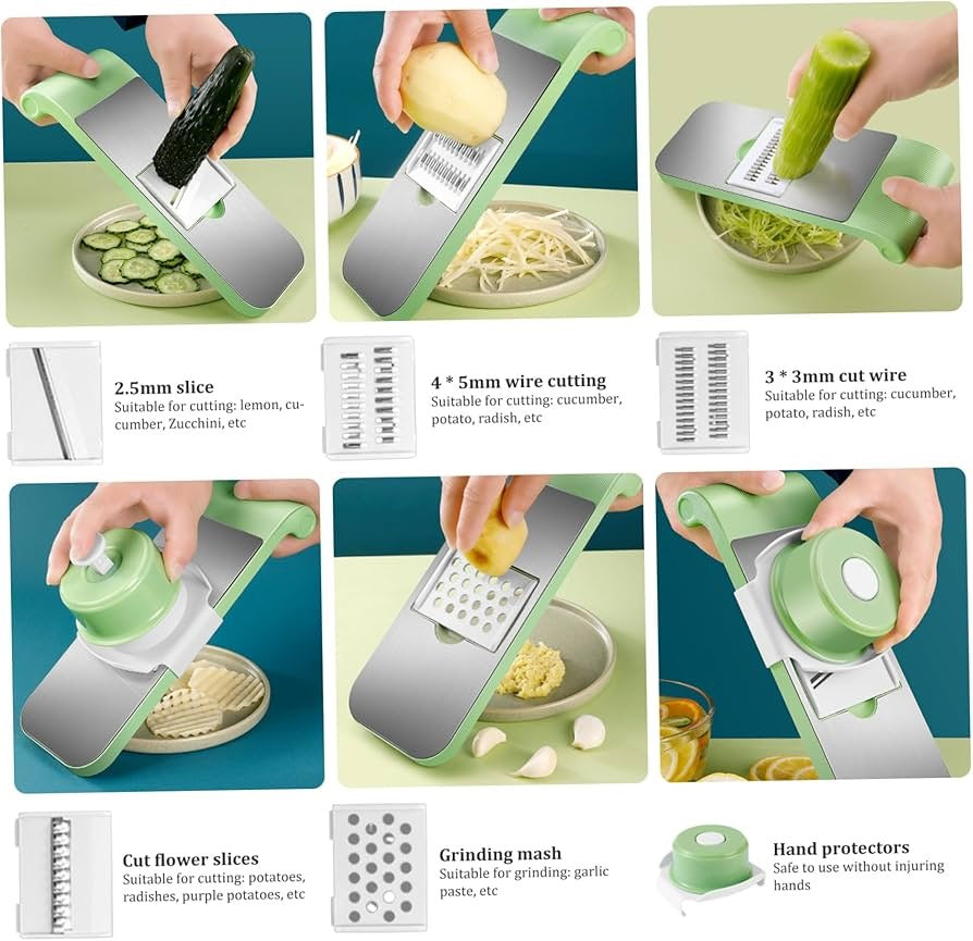 5-in-1 Multi-Functional Vegetable Cutter