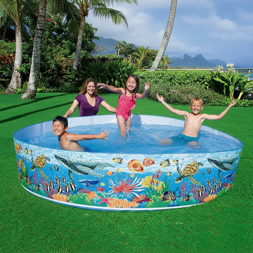 INTEX Snap Set Kids Pools Collection (Duckling & Ocean Play)