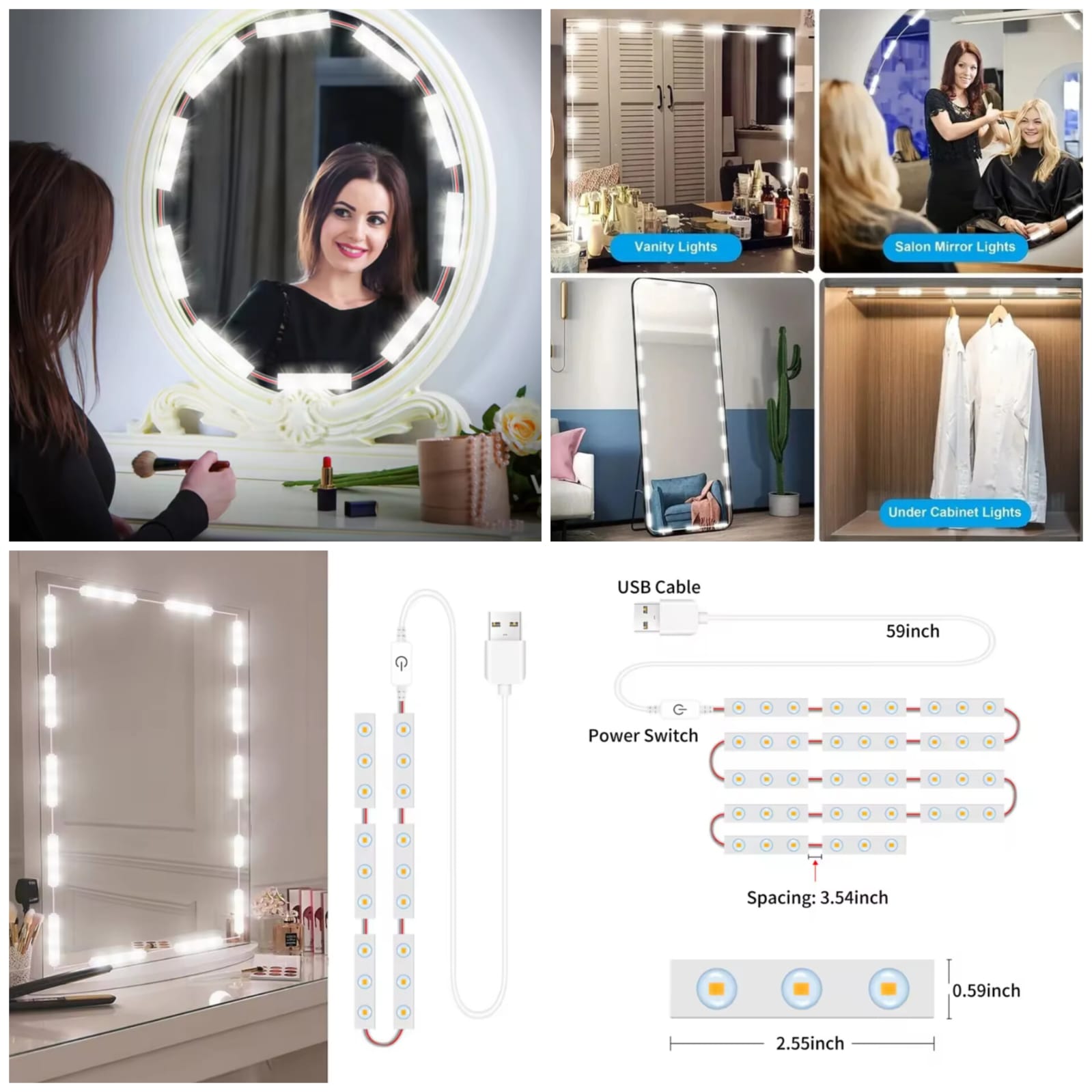 LED Strip Light for Makeup Mirror - My Store