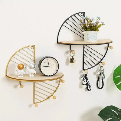 Metal Wall Mounted Creative Storage Shelf