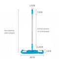 Telescopic Microfiber Flat Mop - My Store