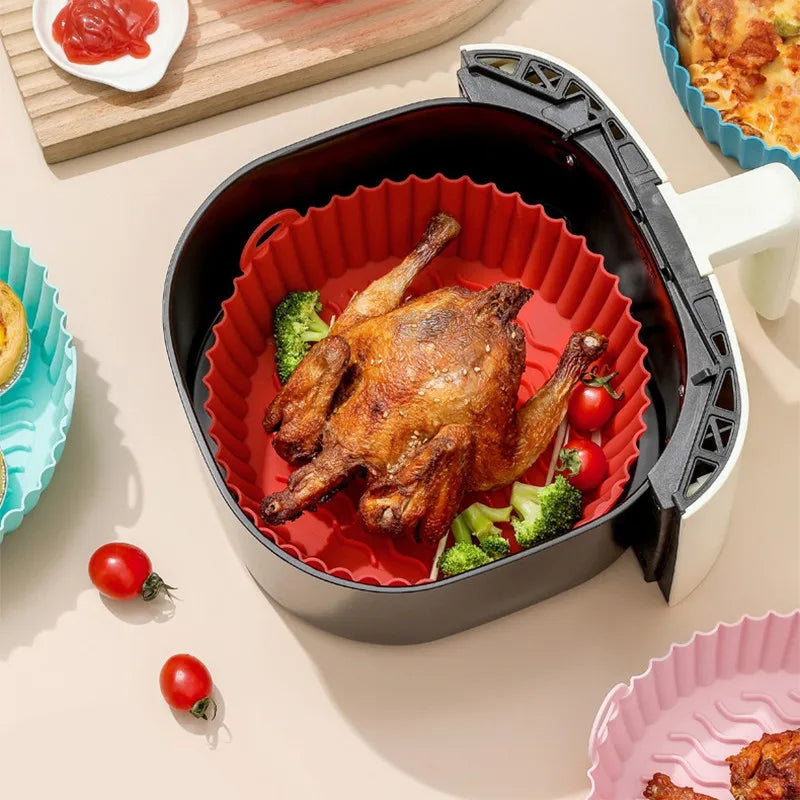 Reusable Silicon Air Fryer Pan - My Store