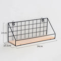 Checks and Boxes Wall Storage Shelf - My Store