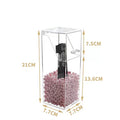 Acrylic Pearl Brush Holder - My Store