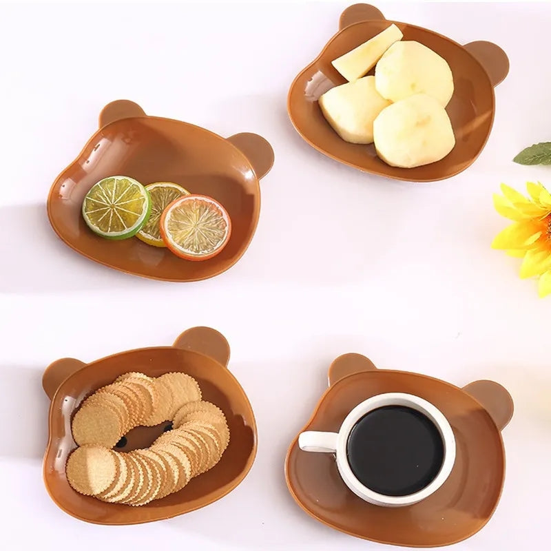 Bear Snack Plates - 8pcs Set - My Store
