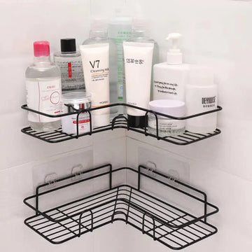 Metal Wall-Mounted Corner Shelf
