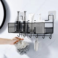 Self-Adhesive Iron Shelf With Hook - My Store