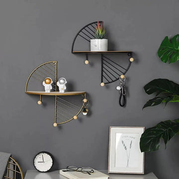 Metal Wall Mounted Creative Storage Shelf