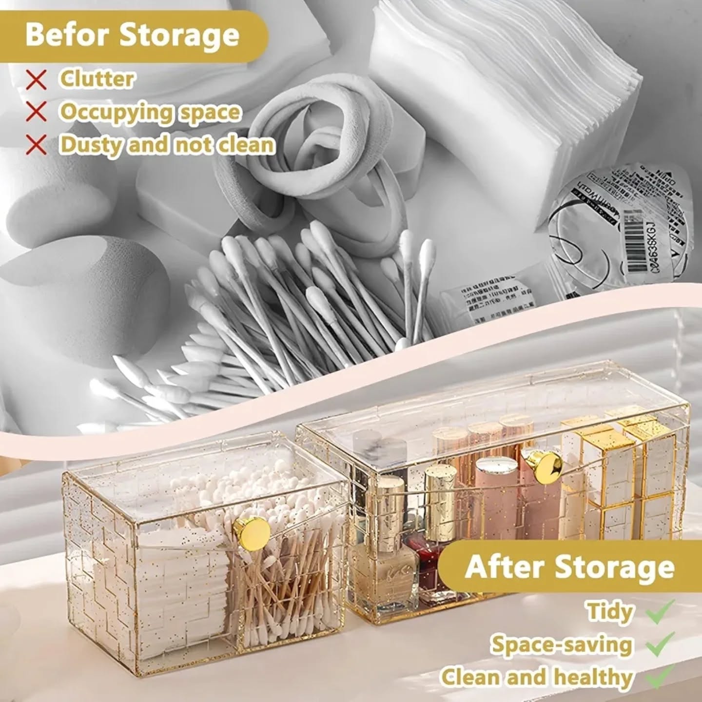 Multi Purpose Dust Proof Organizer - Acrylic - My Store