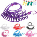 Elastic Clothesline 12 Clips Rope - My Store