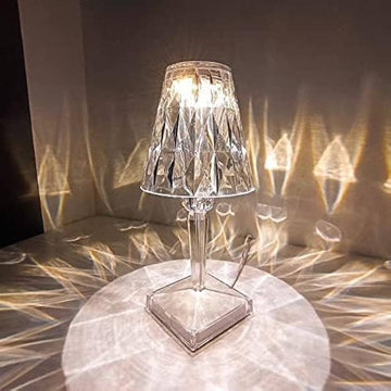 Crystal Diamond Table Lamp