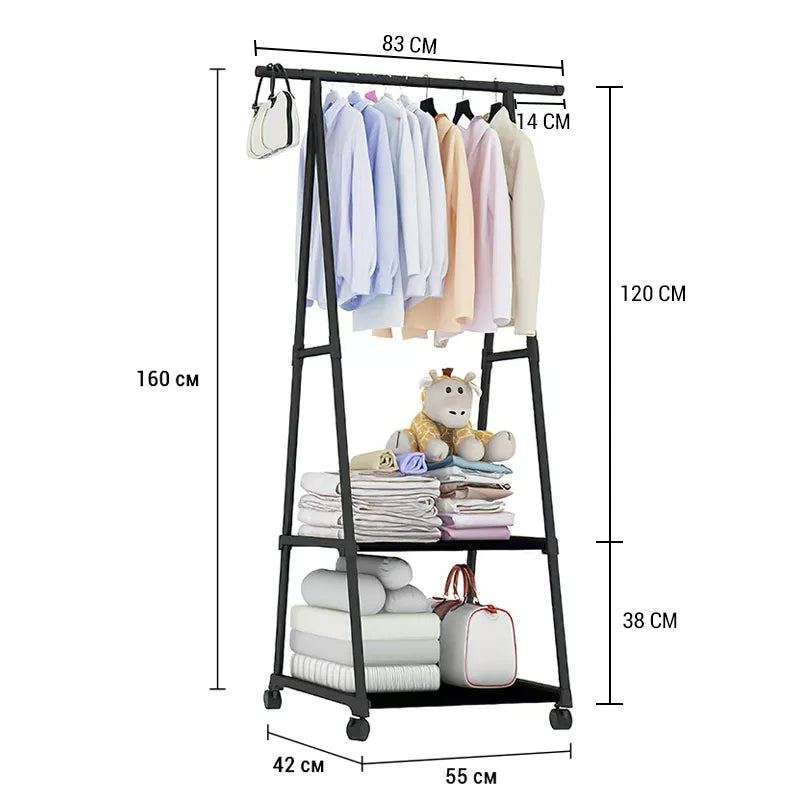 Triangle Coat Rack - My Store