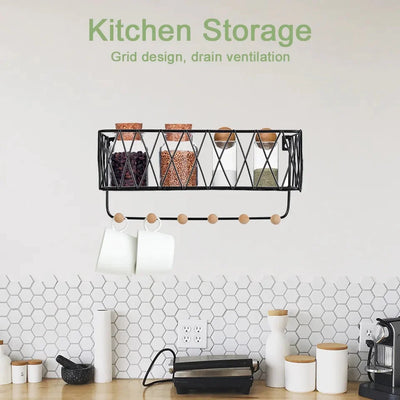 Criss-Cross Wall Storage Shelf