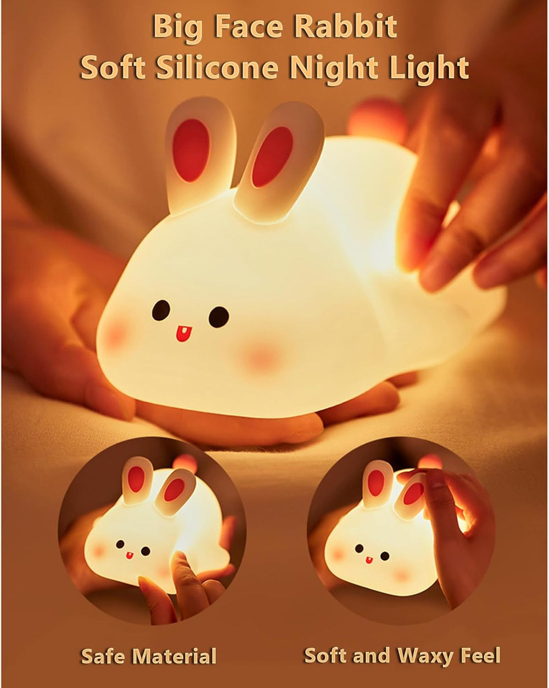 Silicone Rabbit Lamp