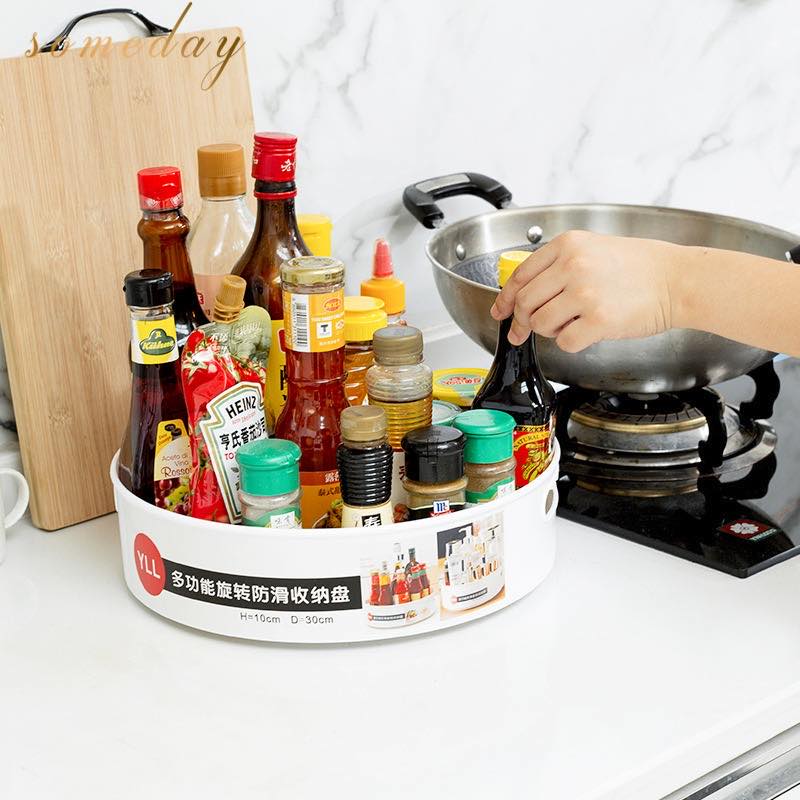 Rotating Round Storage Tray - My Store