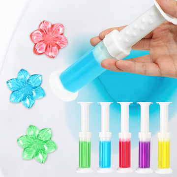 Toilet jell injection