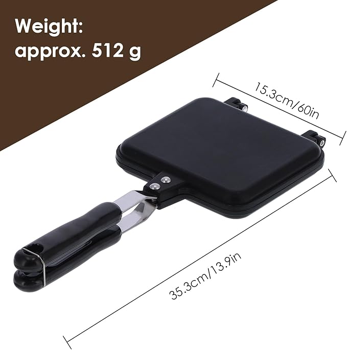 Non-Stick Square Sandwich Maker 🥪 - My Store