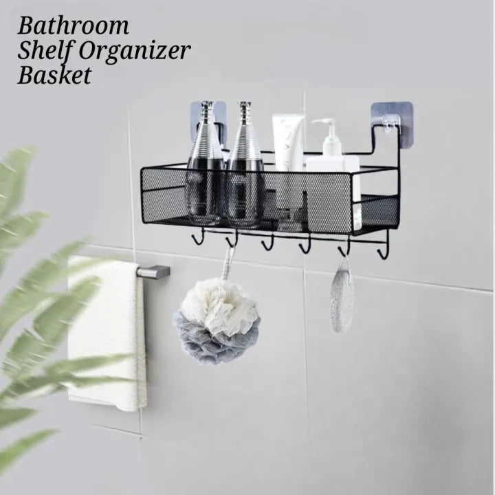 Self-Adhesive Iron Shelf With Hook - My Store