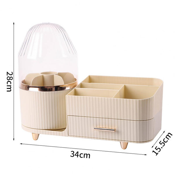 Rotating Brush Holder & Cosmetic Organizer - My Store