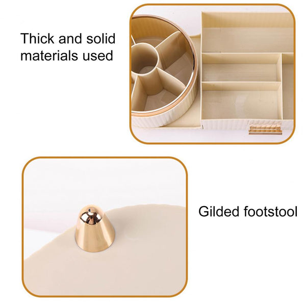 Rotating Brush Holder & Cosmetic Organizer - My Store