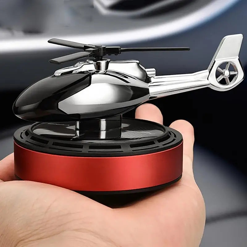 Solar Powered Helicopter Car Fragrance Diffuse - My Store