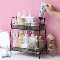 2-Layer Metal Storage Stand - My Store