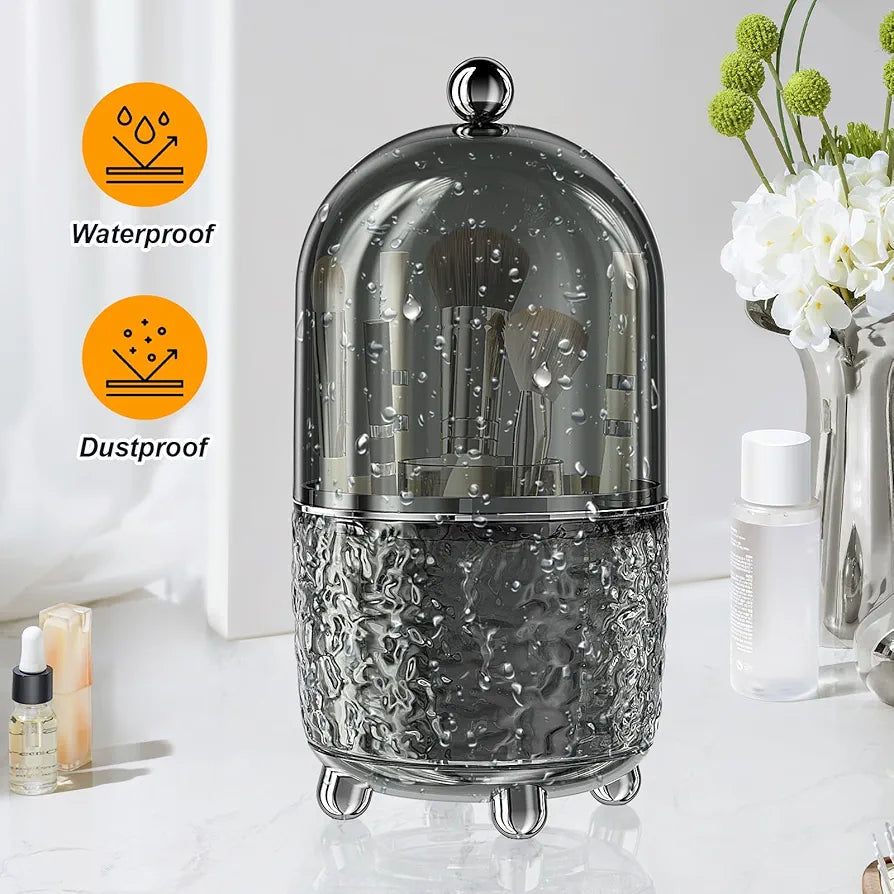 Luxury Makeup Brush Holder with Lid - My Store