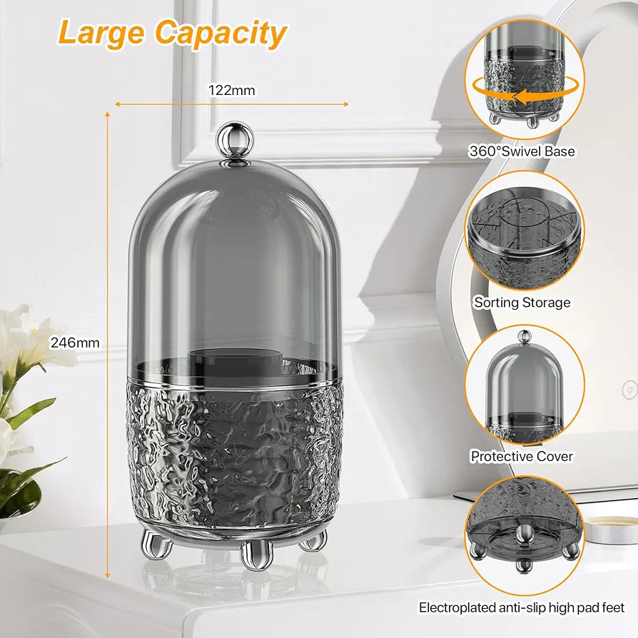 Luxury Makeup Brush Holder with Lid - My Store