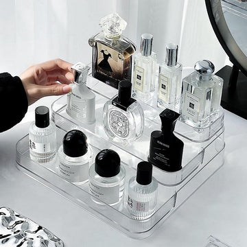 3-Tier Acrylic Desktop Perfume Organizer - My Store