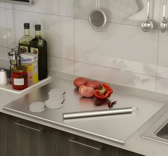 Stainless Steel Cutting Board - Size 30x42cm - My Store
