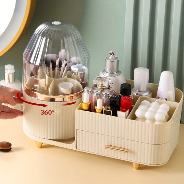 Rotating Brush Holder & Cosmetic Organizer - My Store