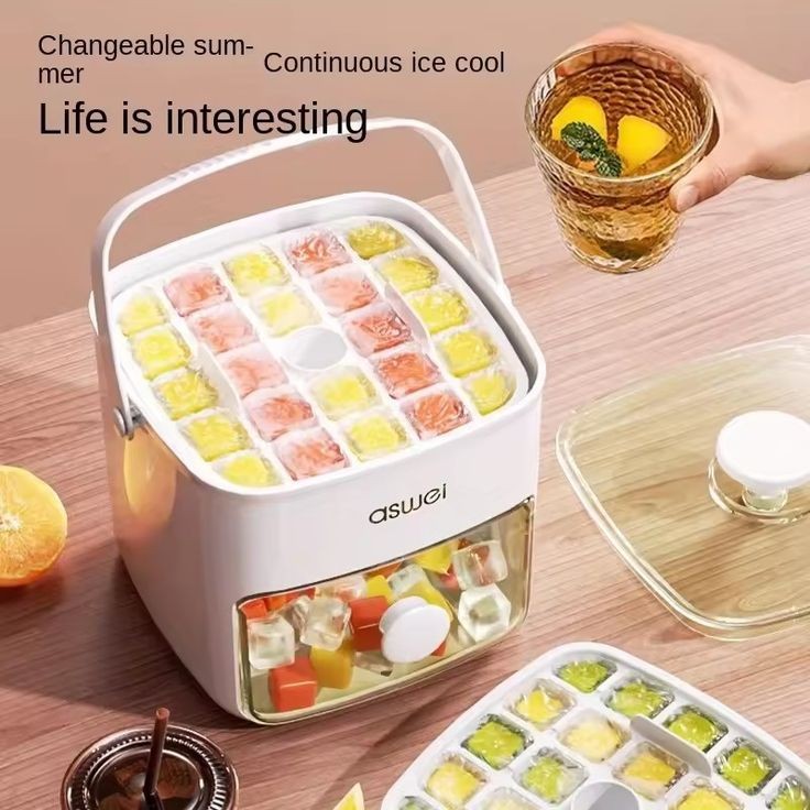48 Grids Ice Cube Mold Easy Release Ice Maker - My Store