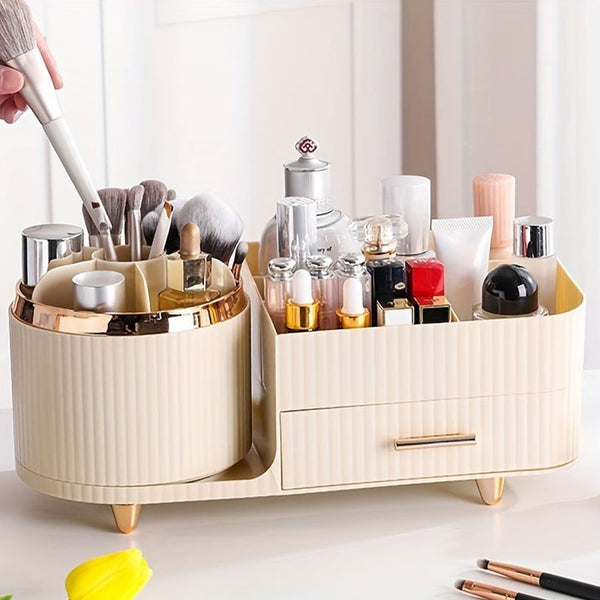 Rotating Brush Holder & Cosmetic Organizer - My Store
