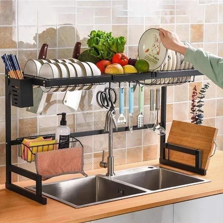 Over The Sink Dishes Rack