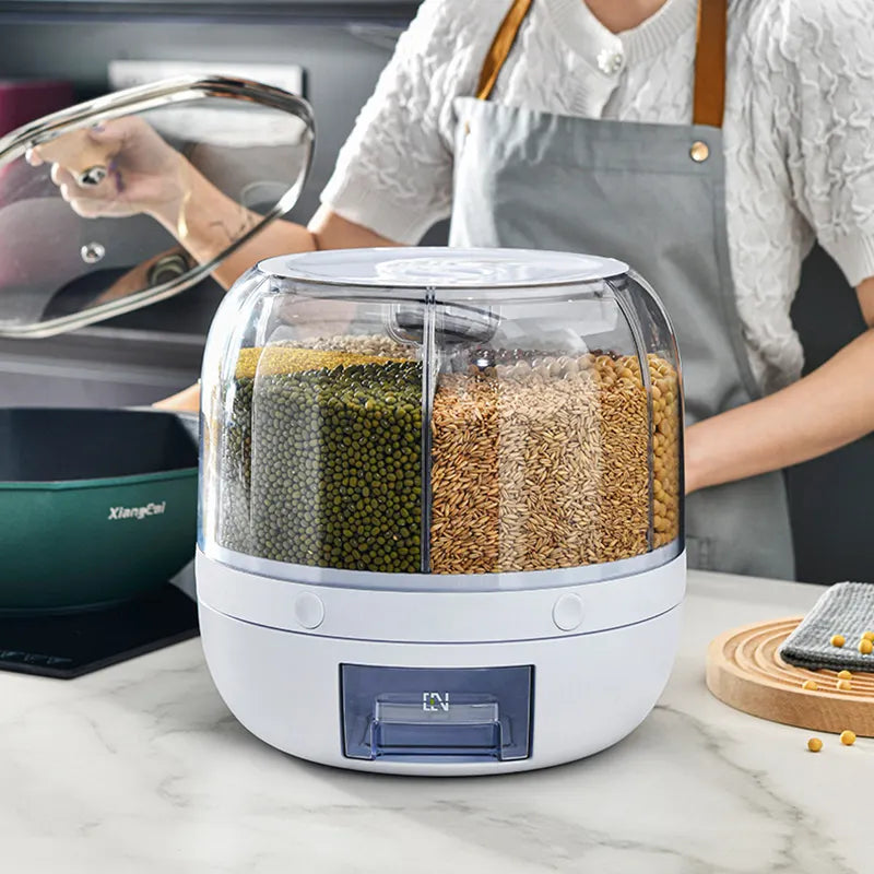360 Rotating Cereal Dispenser - Premium Quality - My Store