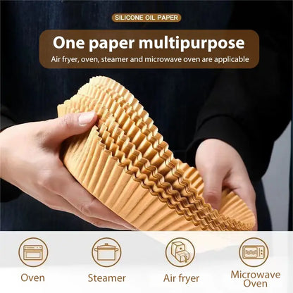 Non-stick Disposable Air Fryer Liners - 50Pcs Set - My Store