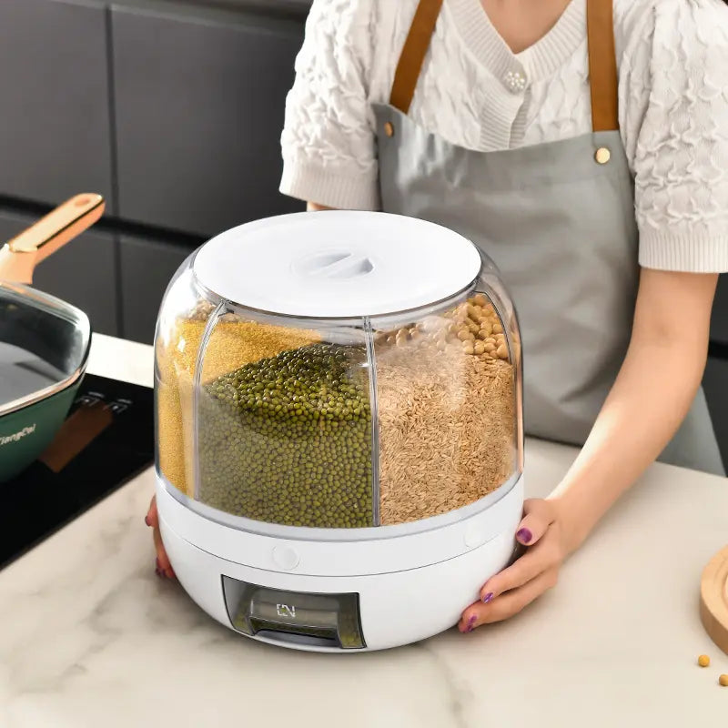 360 Rotating Cereal Dispenser - Premium Quality - My Store