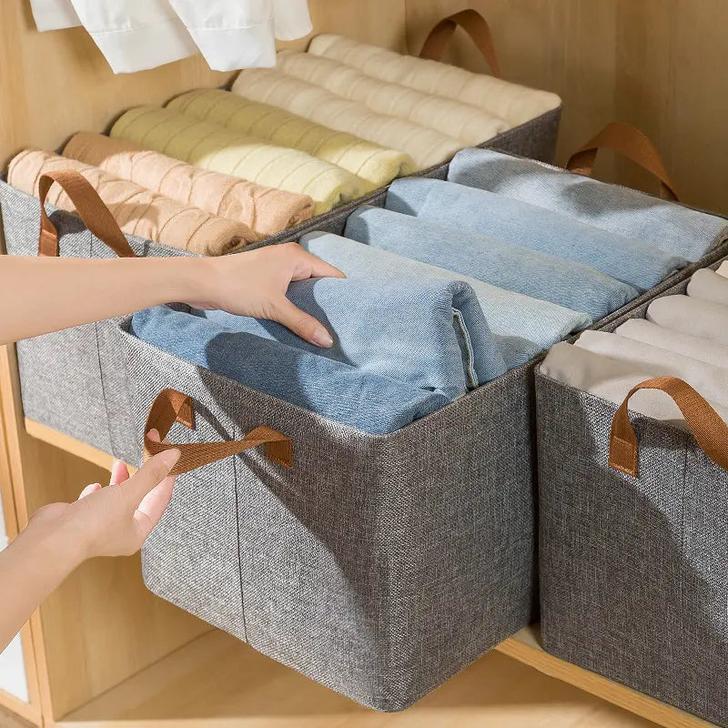 Foldable Clothes Organizer Basket - Premium Quality - My Store