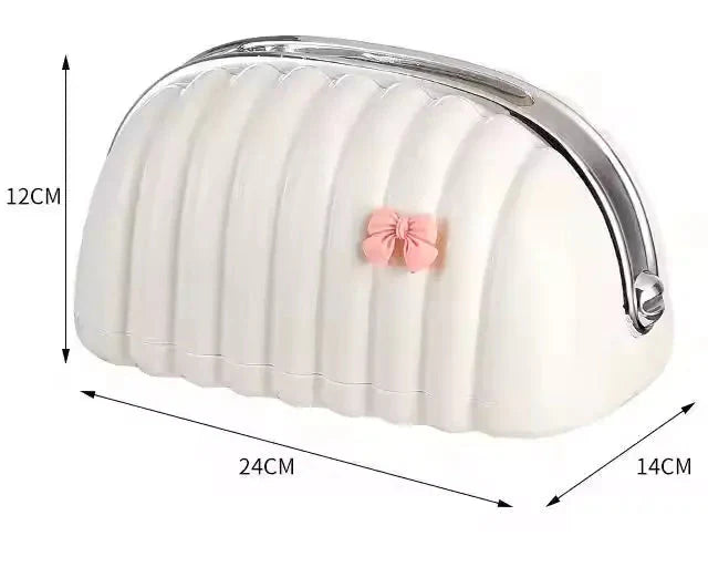 Cute Style Tissue Box with Ribbon - My Store