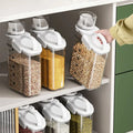 Airtight Food Storage Container With Measuring Cup - My Store