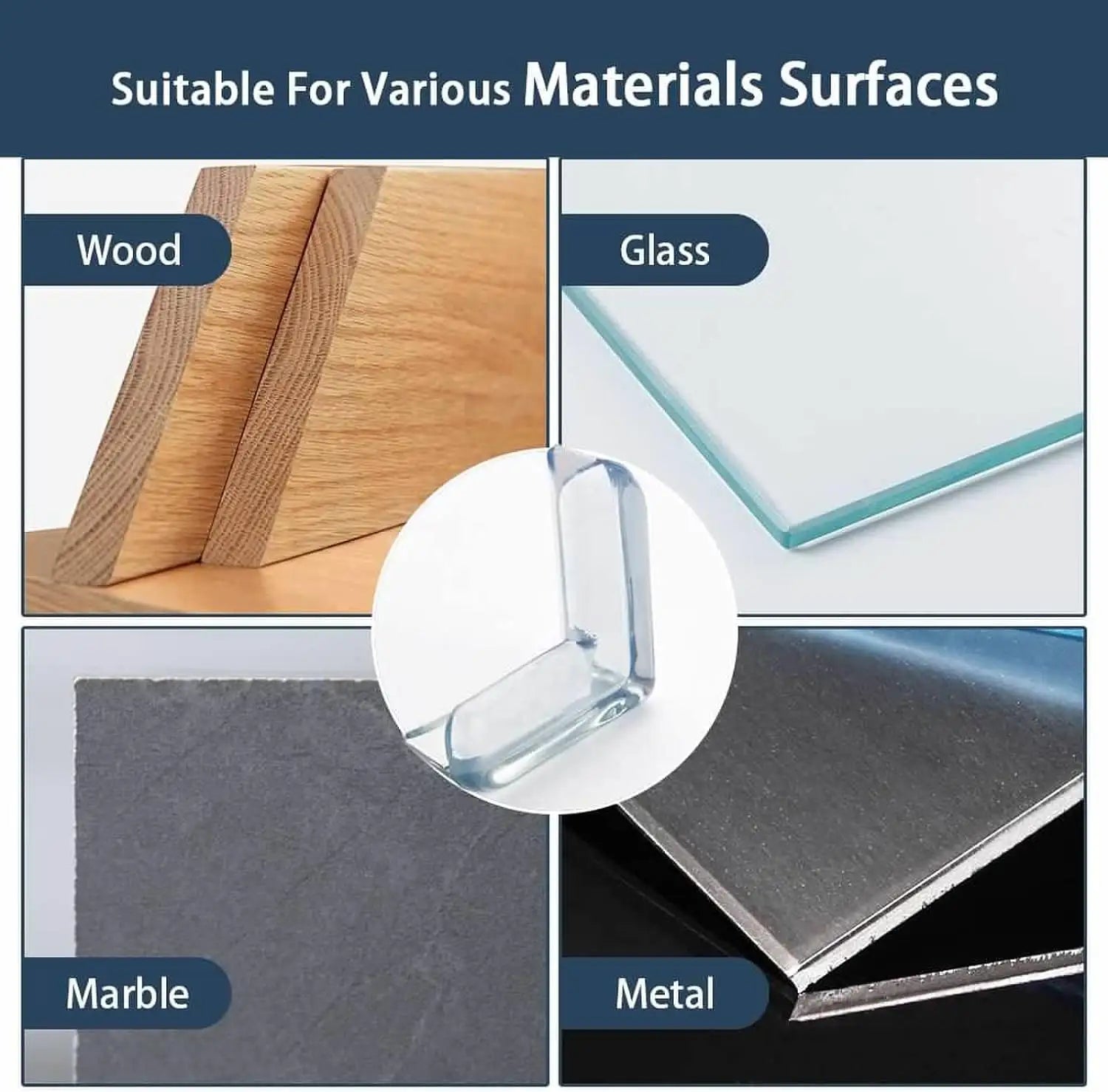 Rubber Table Corner - 4pc Set - My Store