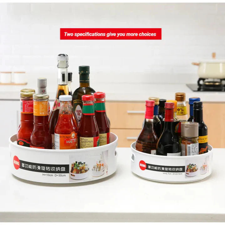 Rotating Round Storage Tray - My Store