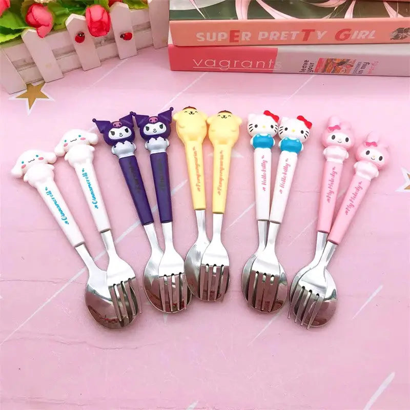 Spoon & Fork - 2 Pcs Set - My Store