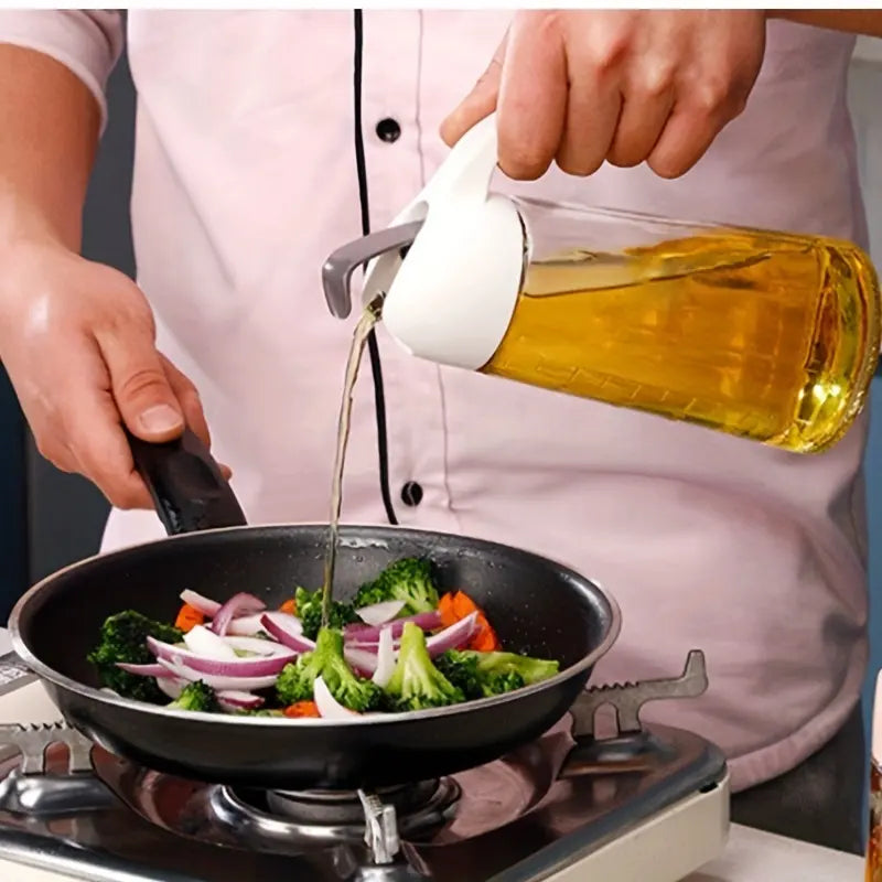 Glass Oil Jug - 630 ML - My Store