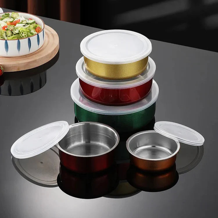 Stainless Steel 5pcs Bowl Set - My Store