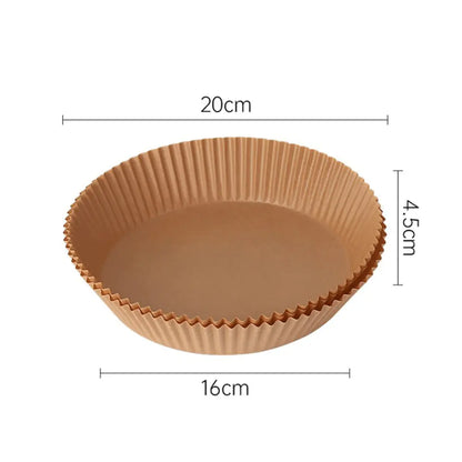 Non-stick Disposable Air Fryer Liners - 50Pcs Set - My Store