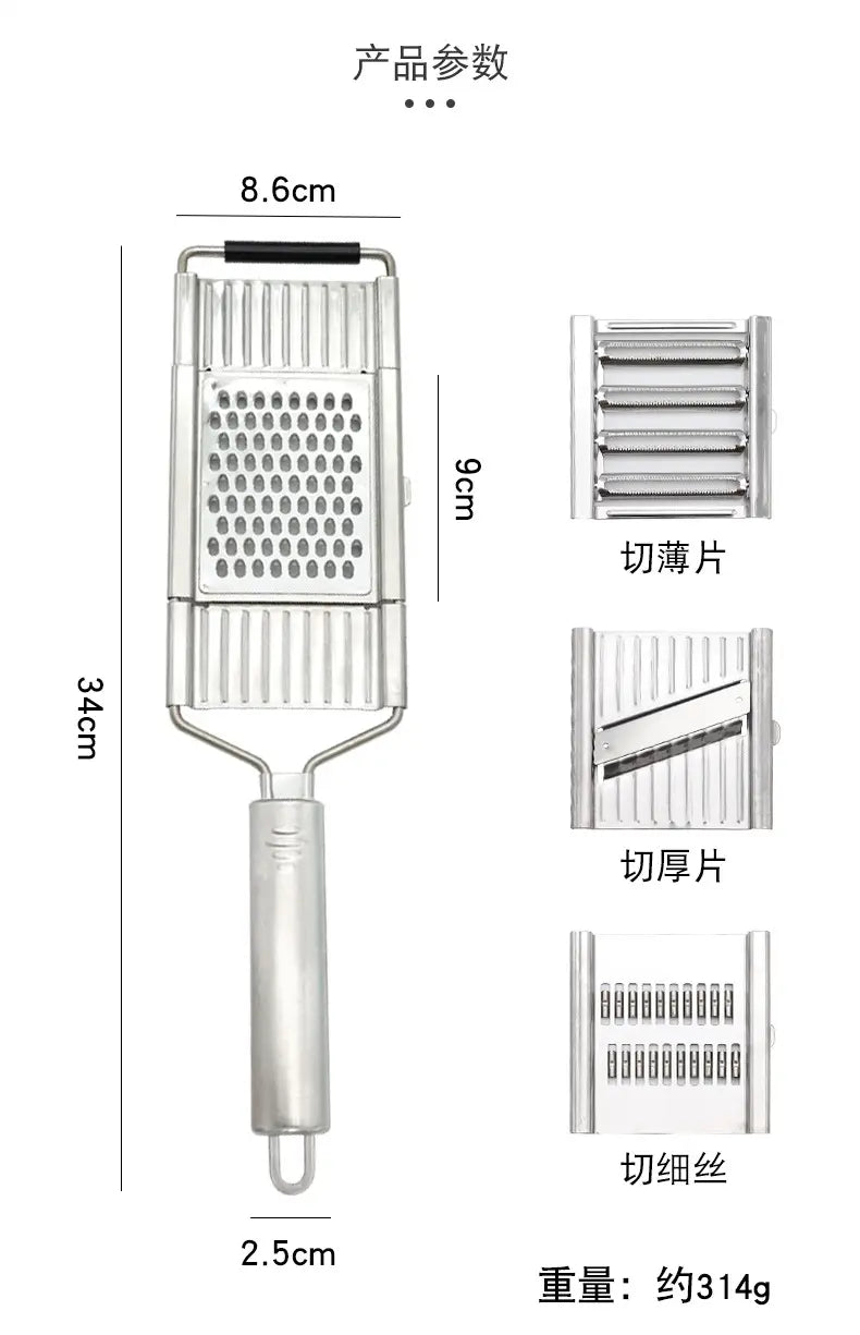 4 in 1 Manual Stainless Steel Slicer - My Store