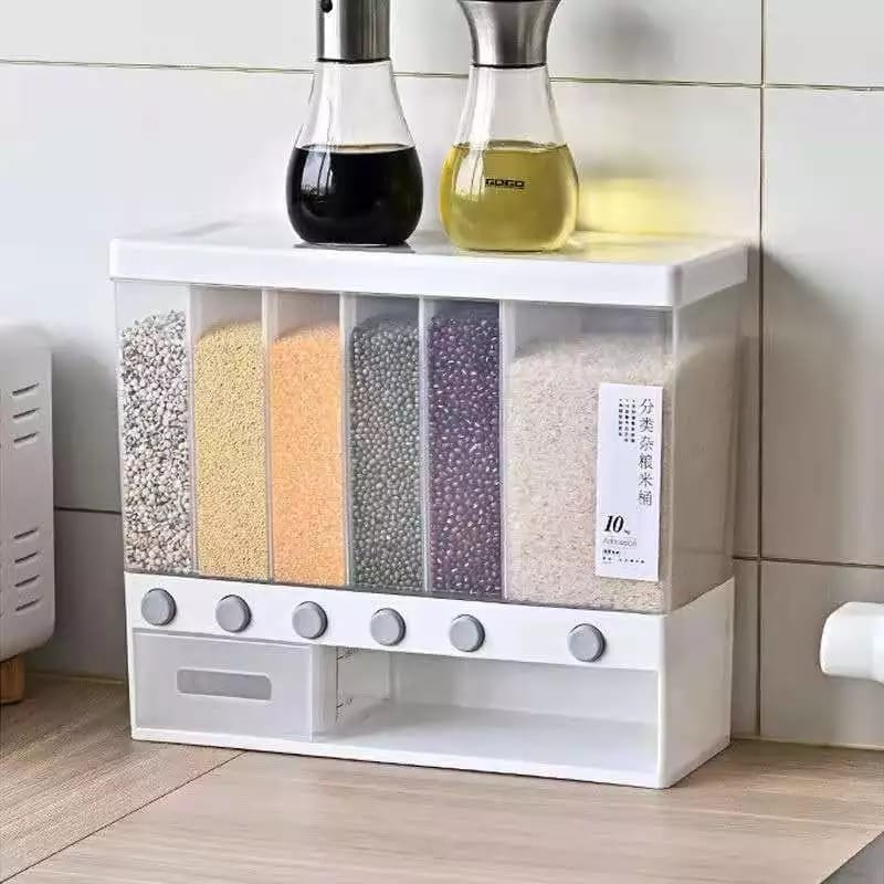 6in1 Wall-Mounted Cereal Dispenser - My Store