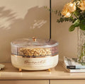 Double Layer Transparent Nuts And Snacks Tray - My Store
