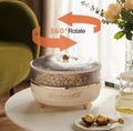 Double Layer Transparent Nuts And Snacks Tray - My Store